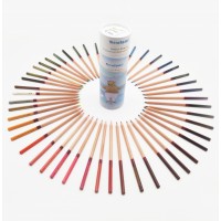 48 Watercolor Pencils Professional Water Soluble color Pencil Premium Soft Core colored Pencils for Art School Supplies