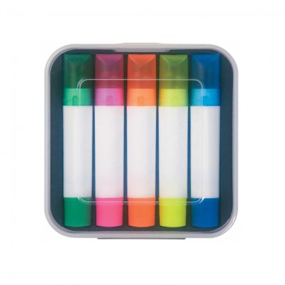 5 Colors Office Supplies highlighter Crayon