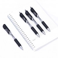 Promotional high capacity Retractable Plastic Ballpoint gel Pen