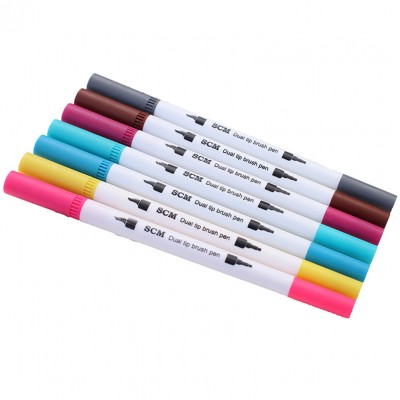 Highly recommended brush pens color 36 water colour paints water color pen painting set stationery set