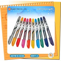 Dry fast Poster Valve Action Glitter Markers pens