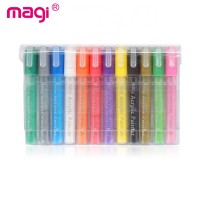 High quality waterproof 12 pack Water-based Permanent acrylic paint Markers acrylic pen set